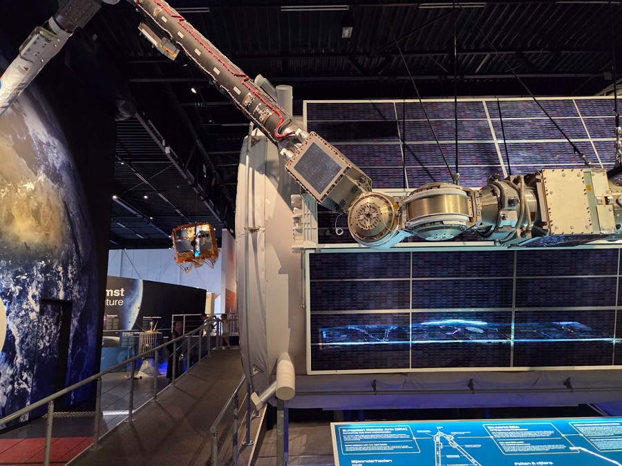 A replica of the infamous ERA in the dutch space museum
