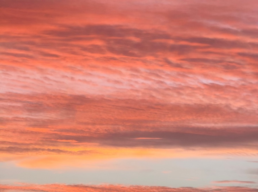 Red sky